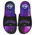 thumbnail image 1 of Men's ISlide  Black Houston Astros Galaxy Gel Slide Sandals, 1 of 1