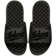 thumbnail image 1 of Men's ISlide Black Indiana Hoosiers College Script Slide Sandals, 1 of 1