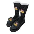 thumbnail image 1 of Men's ISlide Black LSU Tigers Eye Logo Sock & Slide Bundle, 1 of 2