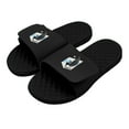 thumbnail image 1 of Men's ISlide Black Minnesota United FC Primary Logo Slide Sandals, 1 of 2