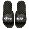 thumbnail image 1 of Men's ISlide Black NASCAR Retro Slide Sandals, 1 of 1