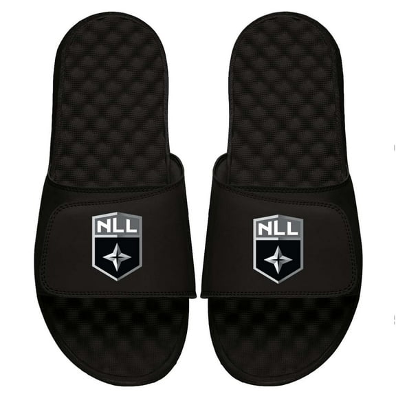 Men's ISlide Black NLL Primary Logo Slide Sandals