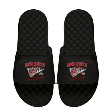 Men's ISlide Black Ohio State Buckeyes Basketball Collage Slide Sandals