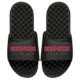 thumbnail image 1 of Men's ISlide Black Oklahoma Sooners Football Stacked Slide Sandals, 1 of 1