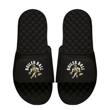 Men's ISlide Black Purdue Boilermakers Basketball Mascot Slide Sandals