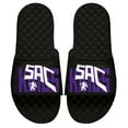 thumbnail image 1 of Men's ISlide  Black Sacramento Kings Warped Slide Sandals, 1 of 1