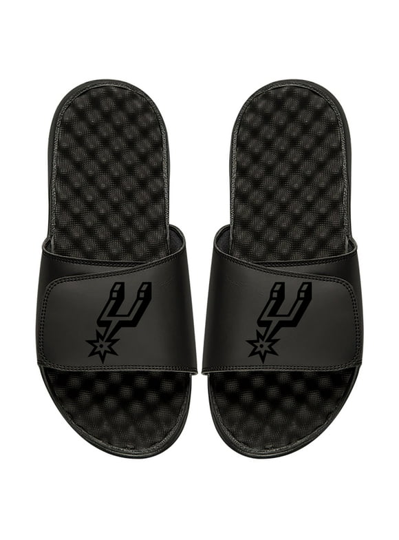 Men's ISlide Black San Antonio Spurs Tonal Slide Sandals