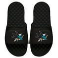 thumbnail image 1 of Men's ISlide Black San Jose Sharks Primary Logo Slide Sandals, 1 of 1