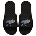 thumbnail image 1 of Men's ISlide Black Tampa Bay Rays Cooperstown Logo Slide Sandals, 1 of 1