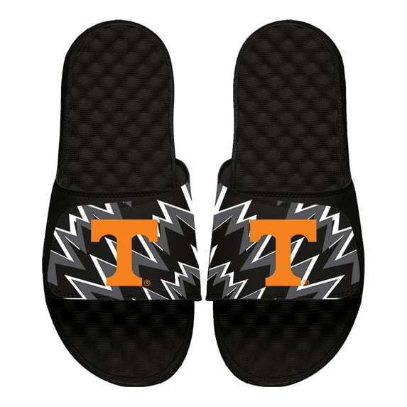 Men's ISlide Black Tennessee Volunteers High Energy Slide Sandals