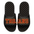 thumbnail image 1 of Men's ISlide Black USC Trojans Wordmark Split Slide Sandals, 1 of 1