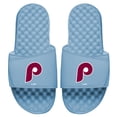 thumbnail image 1 of Men's ISlide Blue Philadelphia Phillies Alternate Cooperstown Slide Sandals, 1 of 1