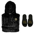 thumbnail image 1 of Men's ISlide Boston Bruins Dad Robe & Slide Sandals Bundle, 1 of 1