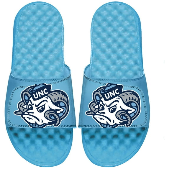 Men's ISlide Carolina Blue North Carolina Tar Heels Blown Up Logo Slide Sandals