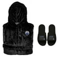 thumbnail image 1 of Men's ISlide Edmonton Oilers Dad Robe & Slide Sandals Bundle, 1 of 1