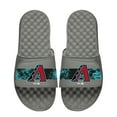 thumbnail image 1 of Men's ISlide Gray Arizona Diamondbacks Distressed Slide Sandals, 1 of 1