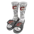 thumbnail image 1 of Men's ISlide Gray Cleveland Cavaliers Camo Sock & Slide Bundle, 1 of 1
