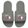 thumbnail image 1 of Men's ISlide Gray Cleveland Guardians Primary Logo Slide Sandals, 1 of 1