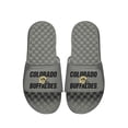 thumbnail image 1 of Men's ISlide  Gray Colorado Buffaloes  Helmet Stack Slide Sandals, 1 of 1