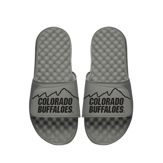 Men's ISlide Gray Colorado Buffaloes Mountain Slide Sandals
