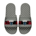 thumbnail image 1 of Men's ISlide Gray Howard Bison Distressed Slide Sandals, 1 of 1