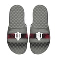 thumbnail image 1 of Men's ISlide Gray Indiana Hoosiers Distressed Slide Sandals, 1 of 1