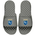thumbnail image 1 of Men's ISlide Gray Kansas City Royals Primary Logo Slide Sandals, 1 of 1