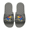 thumbnail image 1 of Men's ISlide  Gray Kansas Jayhawks Camo Slide Sandals, 1 of 1