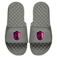 thumbnail image 1 of Men's ISlide Gray St. Louis City SC Primary Logo Slide Sandals, 1 of 1