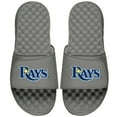 thumbnail image 1 of Men's ISlide Gray Tampa Bay Rays Primary Logo Slide Sandals, 1 of 1
