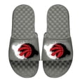 thumbnail image 1 of Men's ISlide Gray Toronto Raptors Spray Paint Slide Sandals, 1 of 1