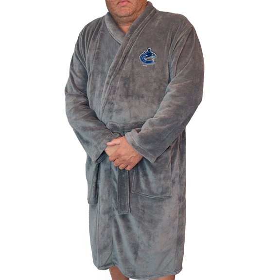 Men's ISlide Gray Vancouver Canucks Boss Robe