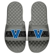 Men's ISlide Gray Villanova Wildcats OHT Military Appreciation Slide Sandals