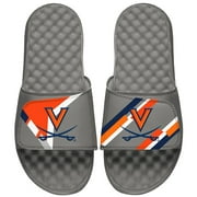 Men's ISlide Gray Virginia Cavaliers Varsity Starter Jacket Slide Sandals