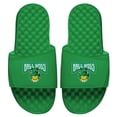 thumbnail image 1 of Men's ISlide Green Ball Hogs Primary Logo Slide Sandals, 1 of 2