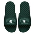 thumbnail image 1 of Men's ISlide Green Michigan State Spartans Football Slide Sandals, 1 of 1