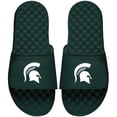 thumbnail image 1 of Men's ISlide Green Michigan State Spartans Primary Logo Slide Sandals, 1 of 1