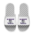 thumbnail image 1 of Men's ISlide  Kansas State Wildcats Football Stacked Slide Sandals, 1 of 1