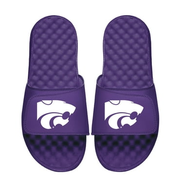 Men's ISlide  Kansas State Wildcats Primary Logo Slide Sandals Slide Sandals