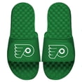 thumbnail image 1 of Men's ISlide Kelly Green Philadelphia Flyers St. Patrick's Day Slide Sandals, 1 of 1