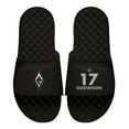 Men's ISlide Megan Gustafson Black Las Vegas Aces Logo Split Slide
