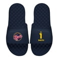 thumbnail image 1 of Men's ISlide NaLyssa Smith Navy Indiana Fever Logo Split Slide Sandals, 1 of 1