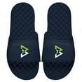thumbnail image 1 of Men's ISlide Navy Beast Mode Logo Slide Sandals, 1 of 1