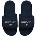 thumbnail image 1 of Men's ISlide Navy Georgia Tech Yellow Jackets Basketball Wordmark Slide Sandals, 1 of 1