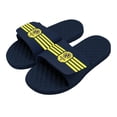 thumbnail image 1 of Men's ISlide Navy Nashville SC Stripe Slide Sandals, 1 of 1