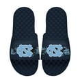 thumbnail image 1 of Men's ISlide Navy North Carolina Tar Heels Distressed Slide Sandals, 1 of 1