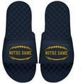 thumbnail image 1 of Men's ISlide Navy Notre Dame Fighting Irish Football Logo Slide Sandals, 1 of 1