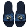thumbnail image 1 of Men's ISlide  Navy Philadelphia Union Lines Slide Sandals, 1 of 1