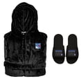 thumbnail image 1 of Men's ISlide New York Rangers Dad Robe & Slide Sandals Bundle, 1 of 1