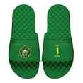 thumbnail image 1 of Men's ISlide Nika Muhl Green Seattle Storm Logo Split Slide Sandals, 1 of 1